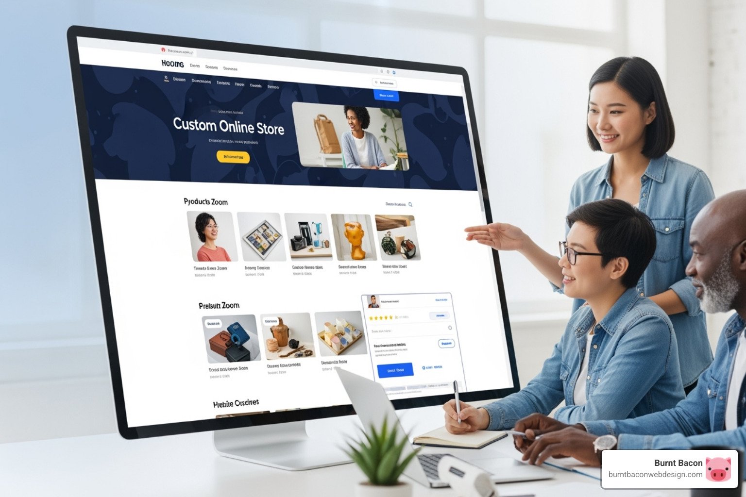 custom online store development